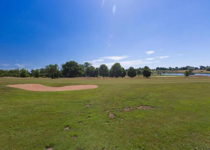 With Garden Near Beautiful Golf Course